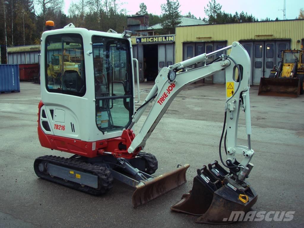 Takeuchi TB 216 Mini excavatoare < 7t