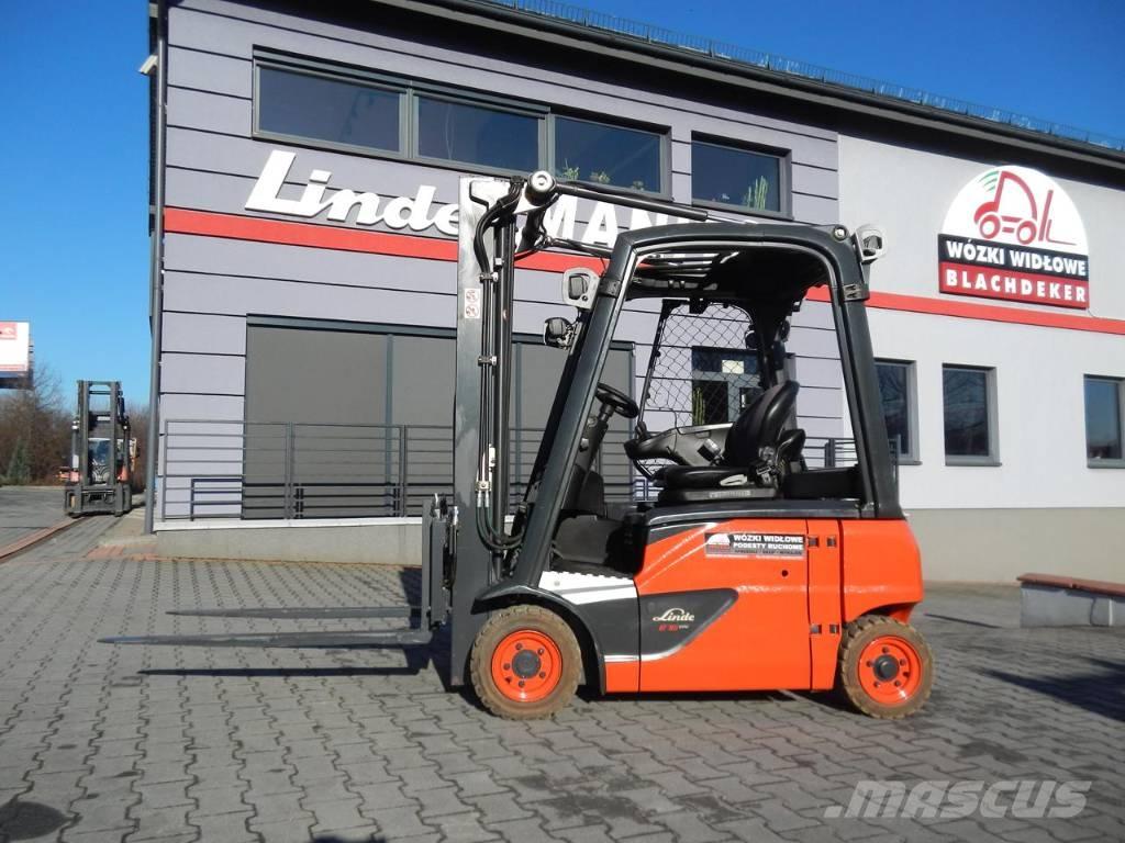 Linde E16P-02 Stivuitor electric