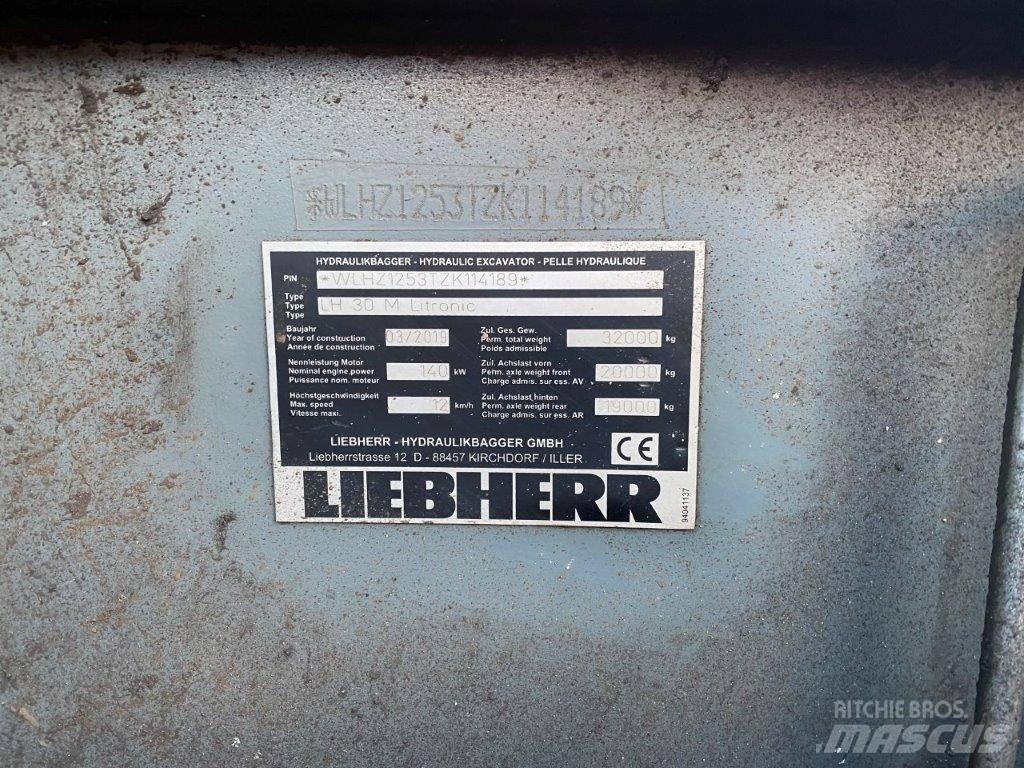 Liebherr LH 30 M Paleta de manipulare