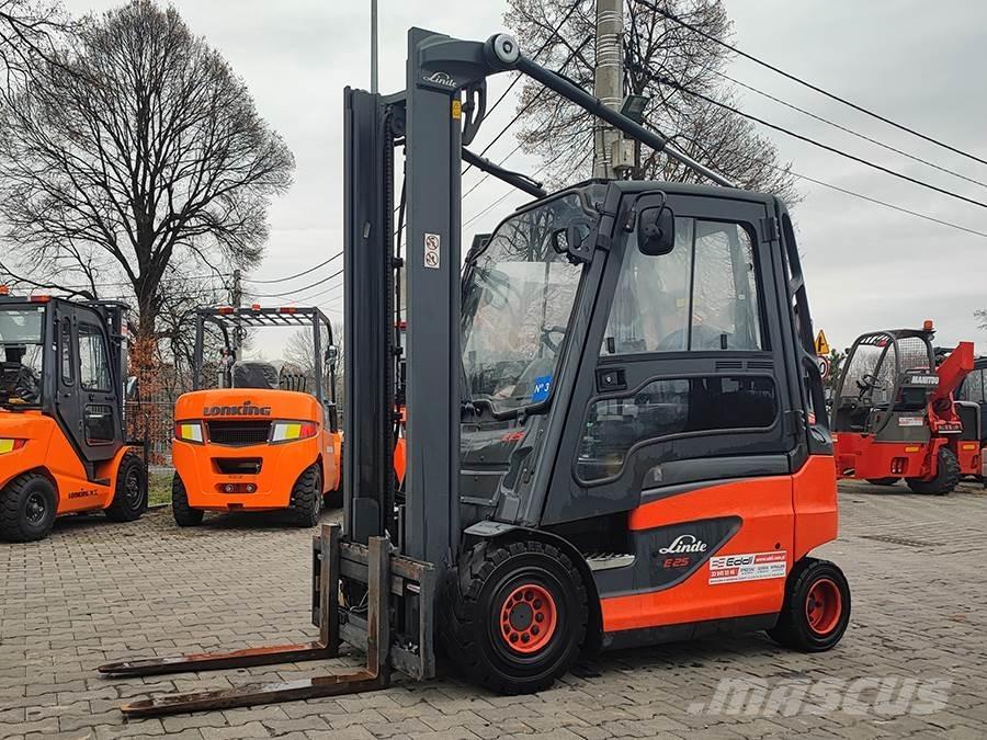 Linde E25-01 Stivuitor electric