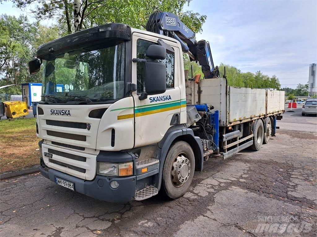 Scania P310 + HR Camioane platforma/prelata