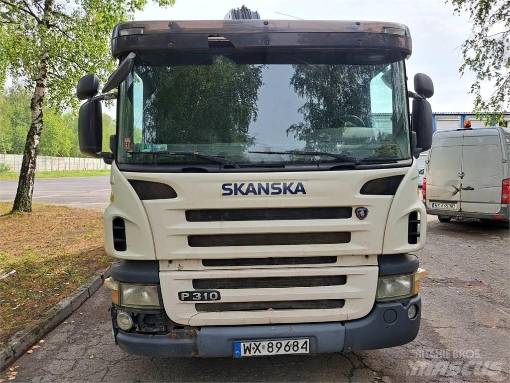 Scania P310 + HR Camioane platforma/prelata