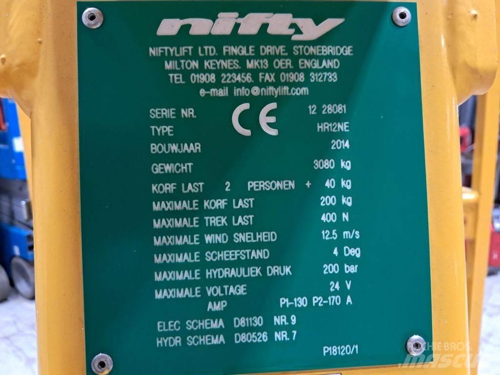 Niftylift HR12NE Nacele cu brat articulat