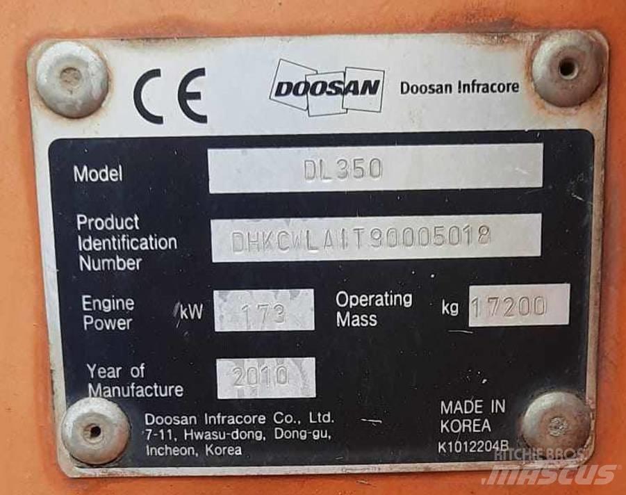Doosan DL 350 Incarcator pe pneuri