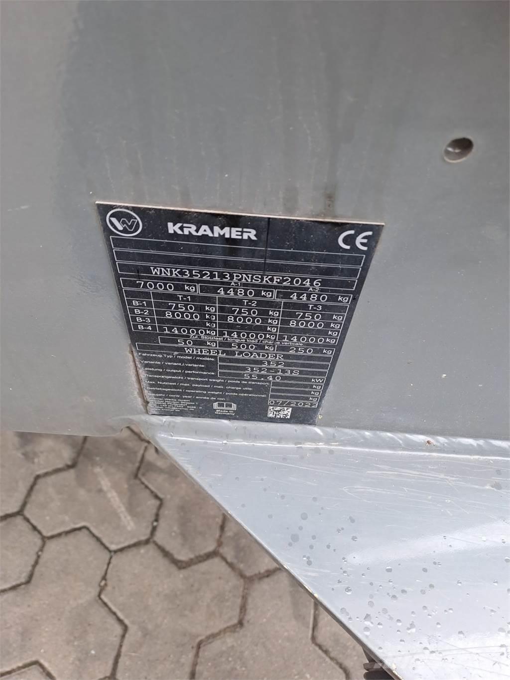 Kramer 8105 Incarcator pe pneuri