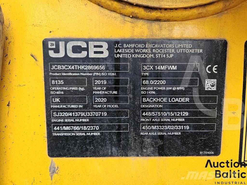 JCB 3 CX Buldoexcavatoare