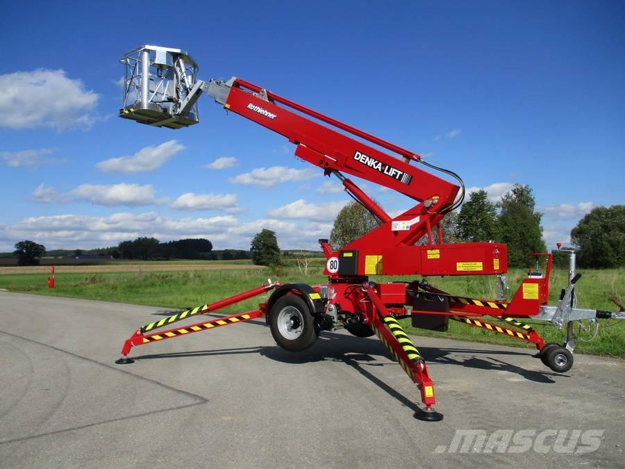 Denka-Lift DK 18 Platforme aeriene montate pe remorca