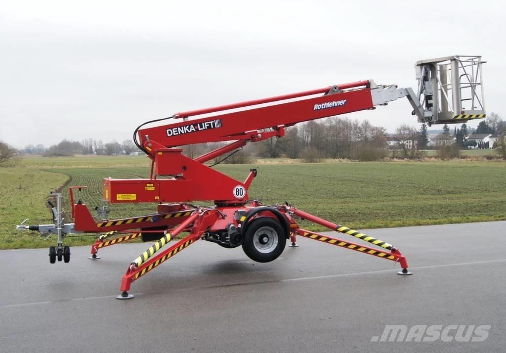 Denka-Lift DK 18 Platforme aeriene montate pe remorca