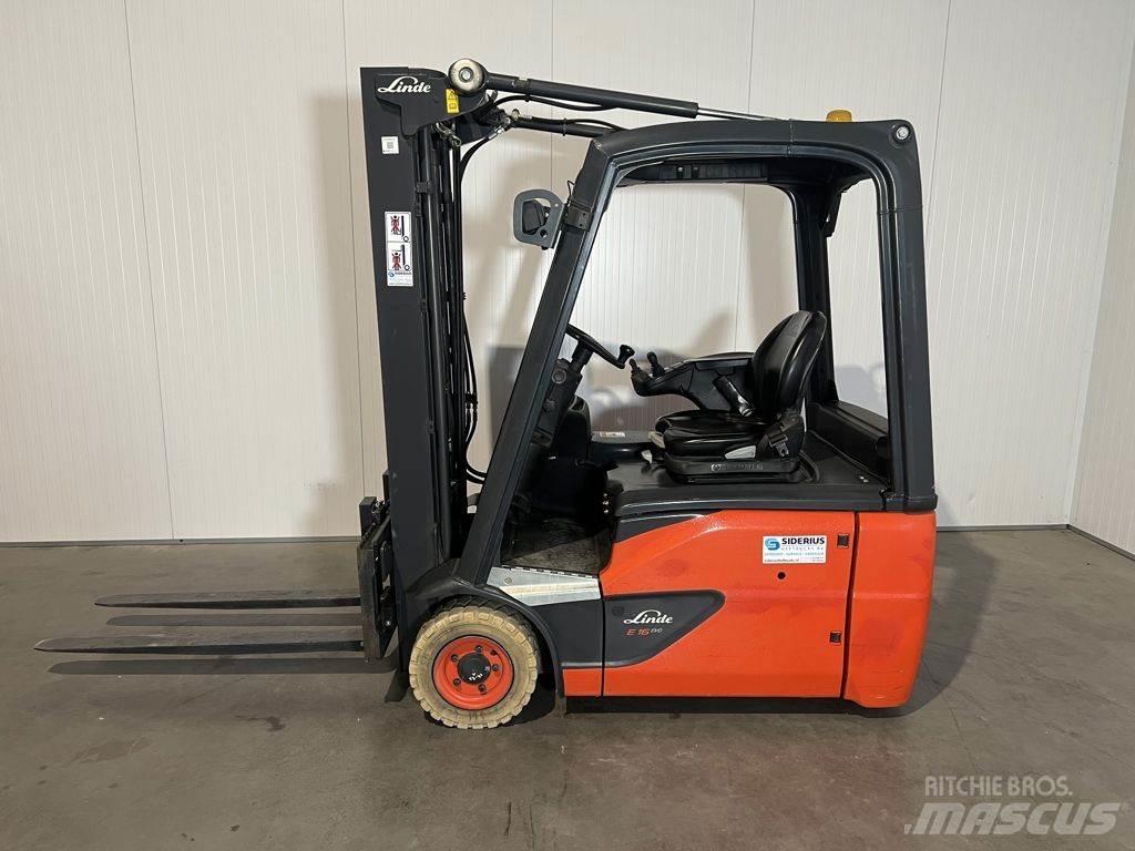 Linde E16-02 Stivuitor electric