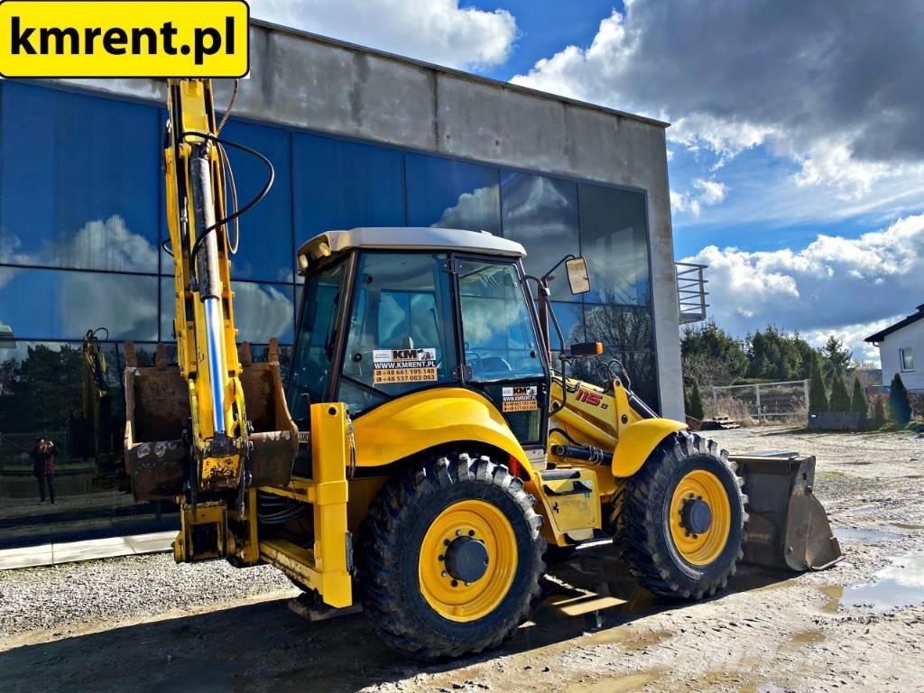 New Holland B 115 Buldoexcavatoare