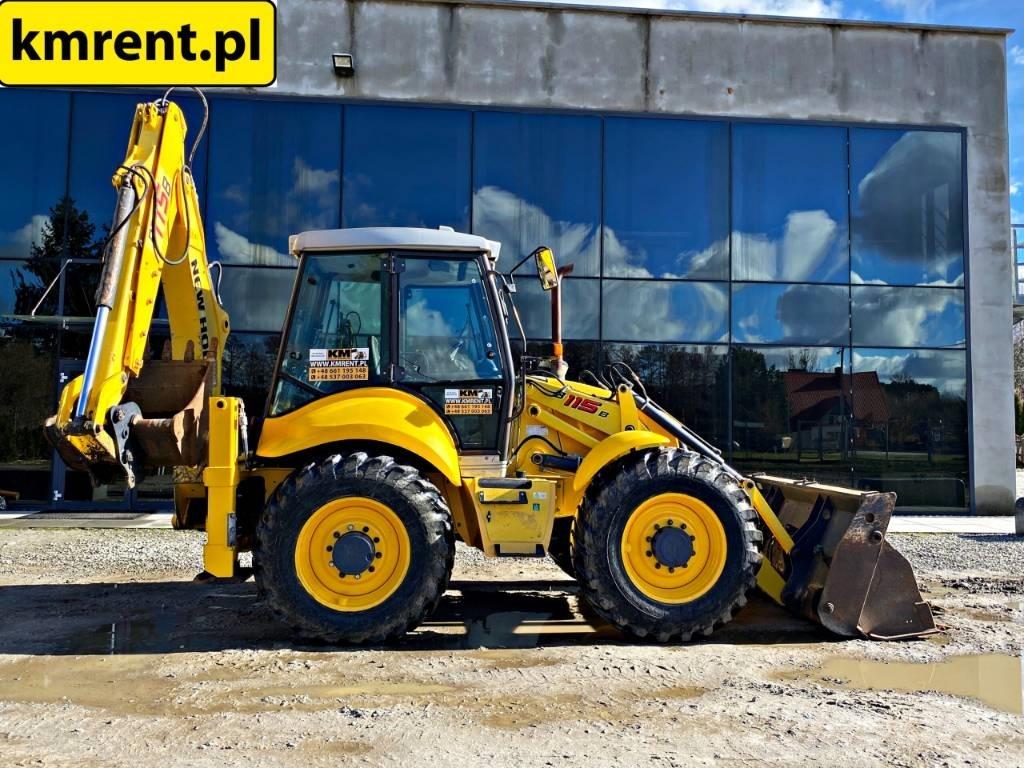 New Holland B 115 Buldoexcavatoare