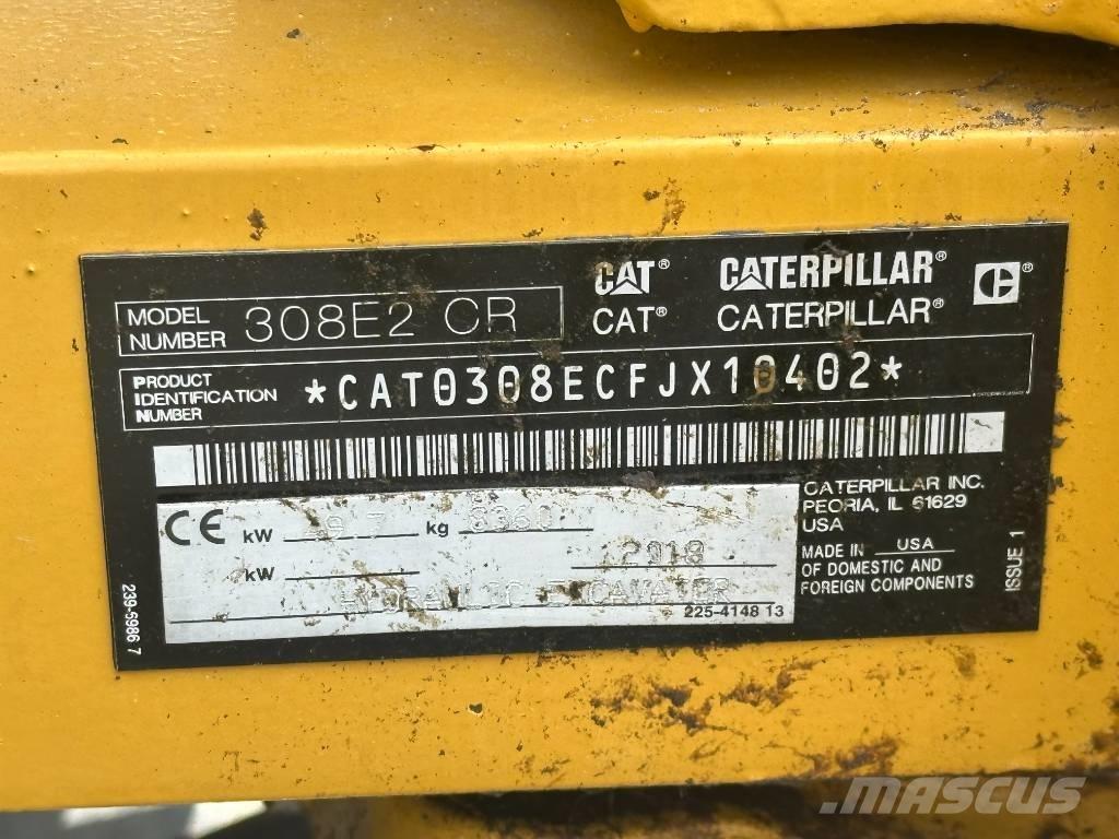CAT 308 E 2 CR Excavatoare 7t - 12t