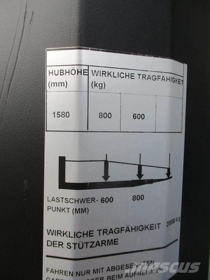 BT SWE 080L Transpaleta manuala