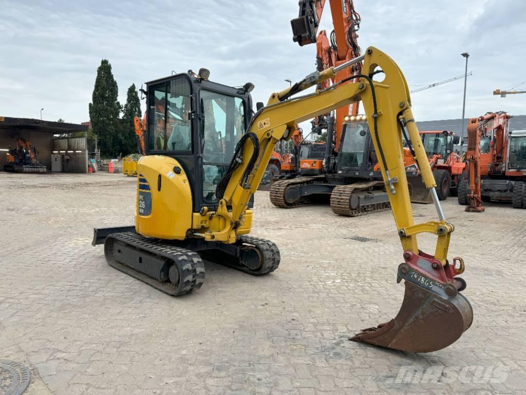 Komatsu PC26MR-3 Mini excavatoare < 7t