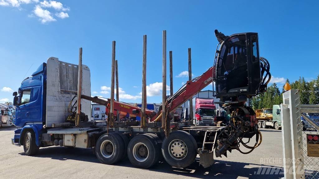 Scania R730 8x4*4 Camion pentru lemne