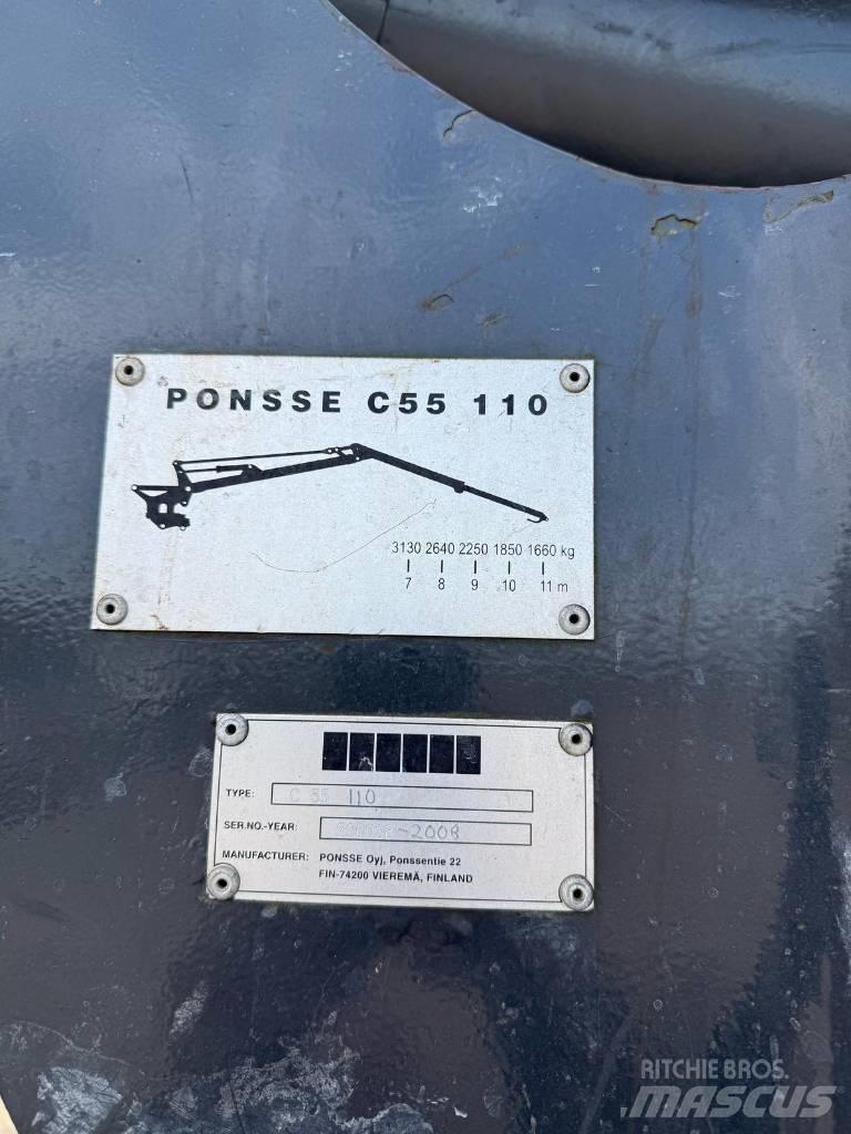 Ponsse Bear 6W Combine forestiere