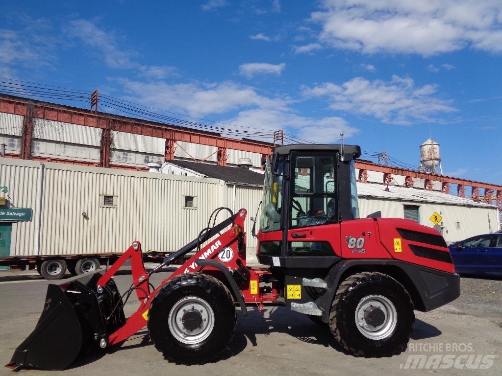 Yanmar V80 Incarcator pe pneuri