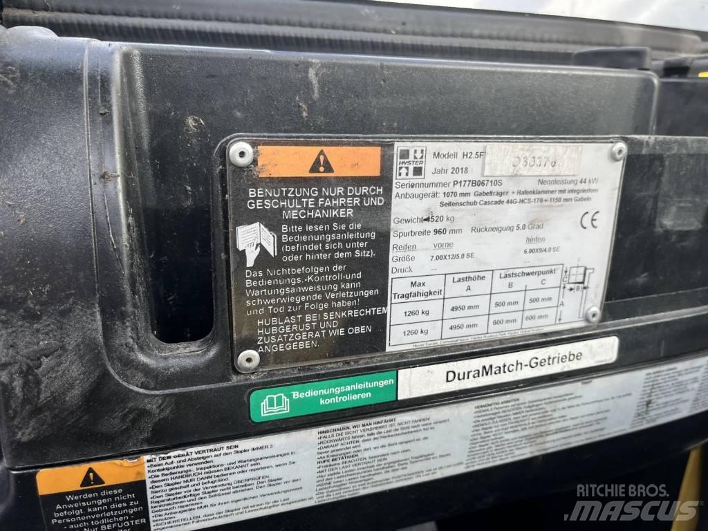 Hyster H2.5FT Stivuitor diesel