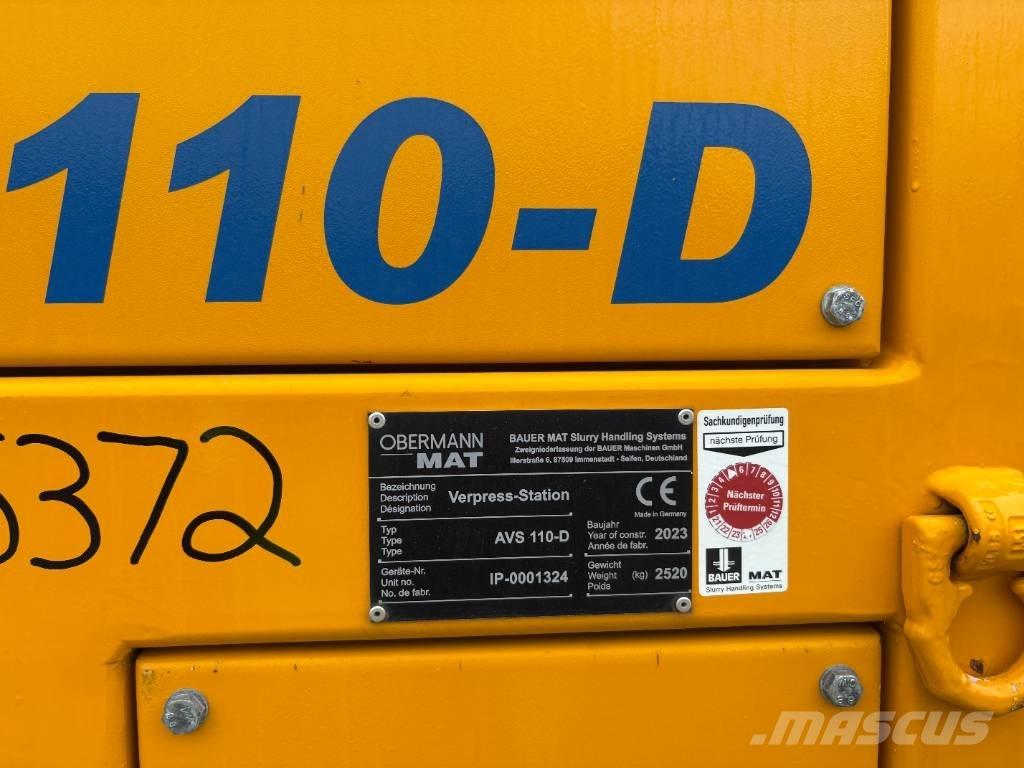 Bauer MAT AVS110-D Utilaje construcții - Altele