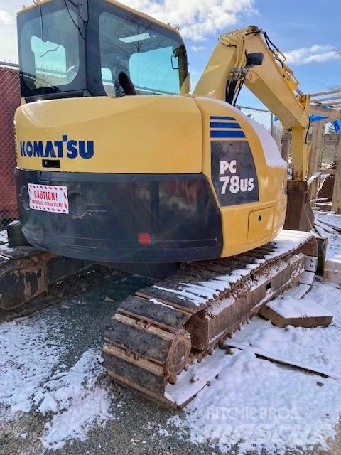 Komatsu PC 78 Excavatoare pe șenile
