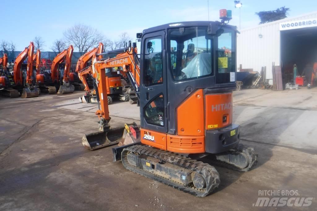 Hitachi ZX 26 U-6 Mini excavatoare < 7t