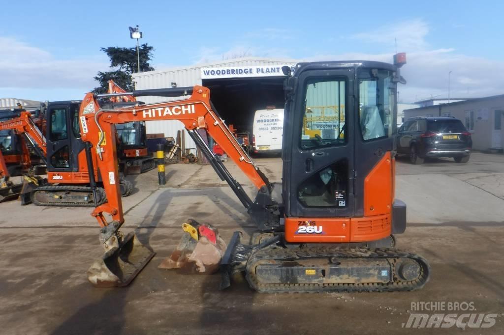 Hitachi ZX 26 U-6 Mini excavatoare < 7t