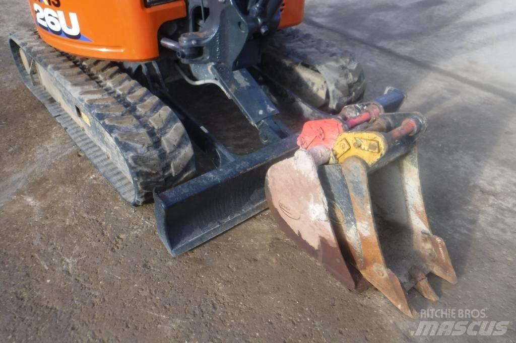 Hitachi ZX 26 U-6 Mini excavatoare < 7t