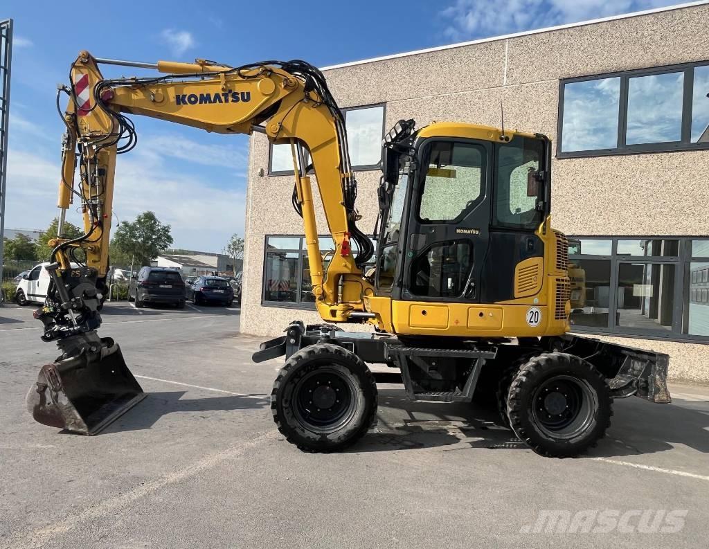 Komatsu PW98MR-10 Excavatoare cu roti
