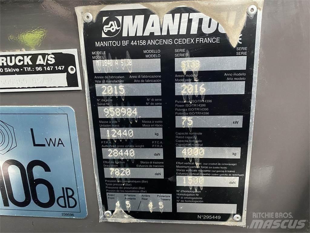 Manitou MT1840A Stivuitoare telescopice