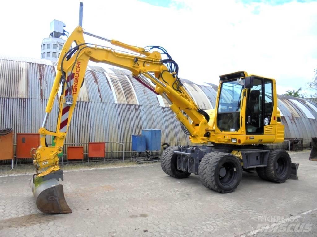 Takeuchi TB 295 W-2 Excavatoare cu roti