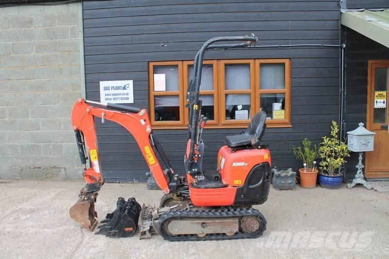 Kubota K 008-3 Mini excavatoare < 7t