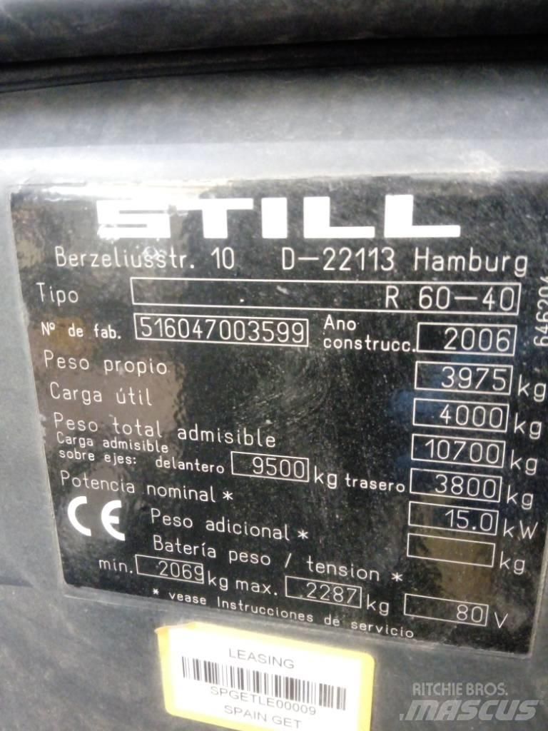 Still R 60-40 Stivuitor electric