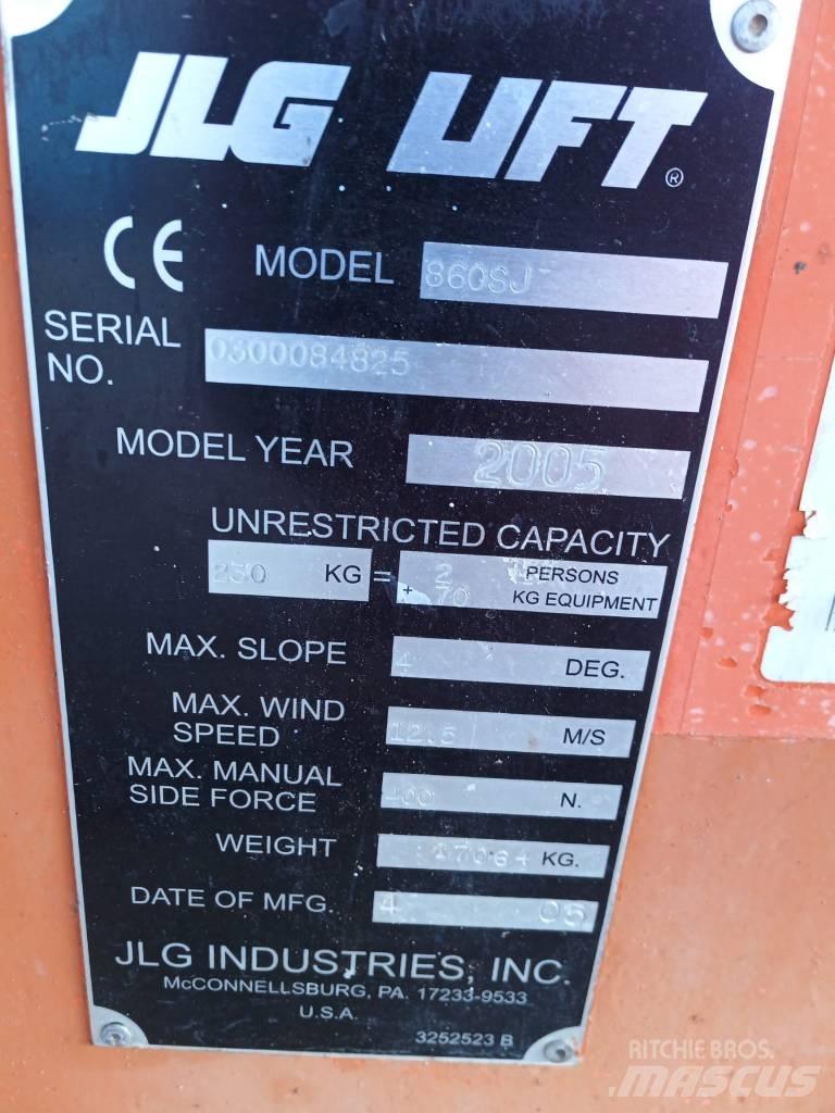 JLG 860 SJ Nacele cu brat telescopic