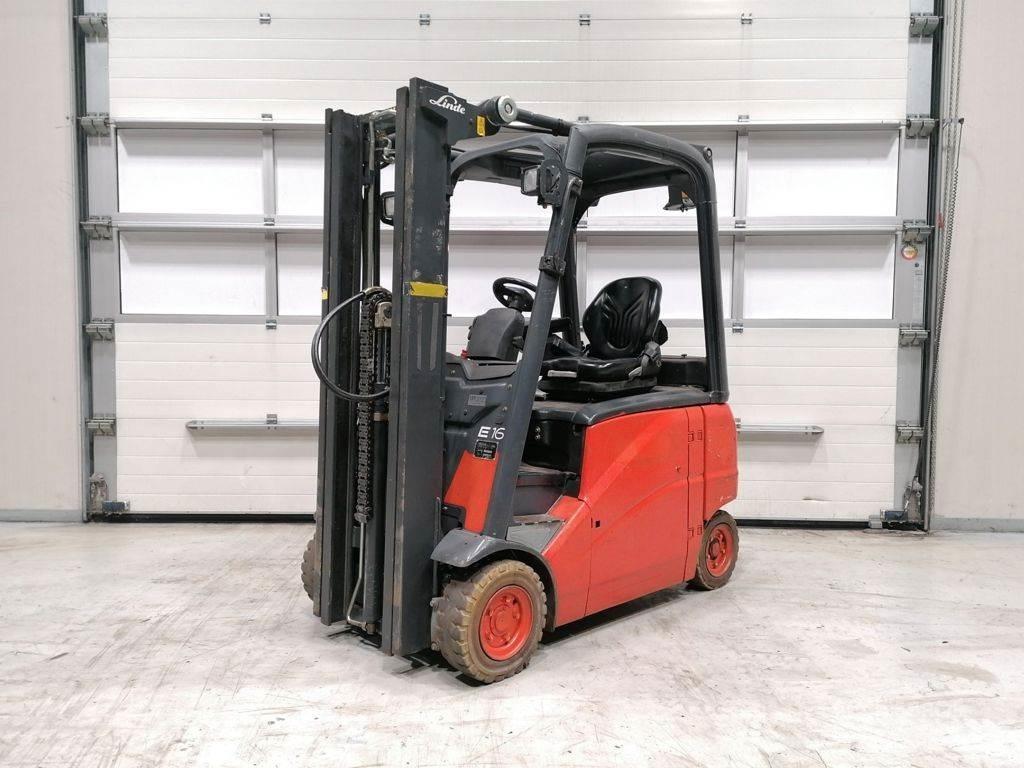 Linde E16PH-01 Stivuitor electric