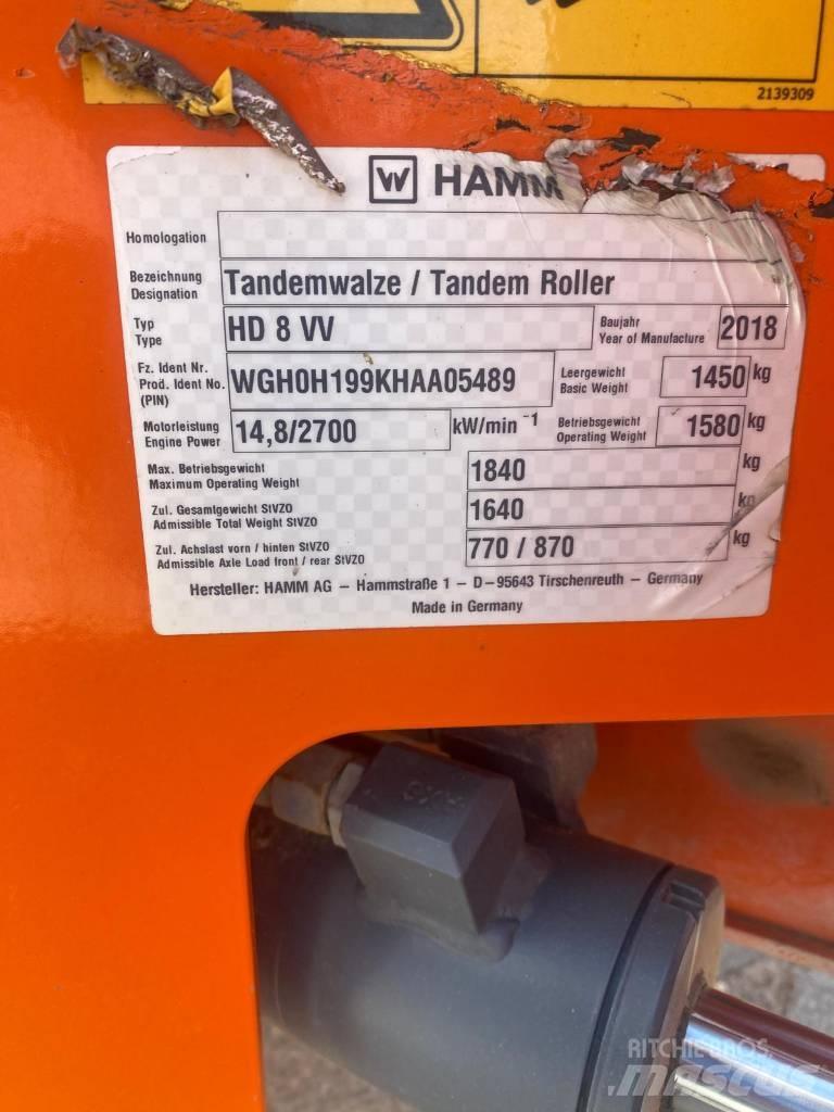 Hamm HD8VV Cilindri compactori dubli