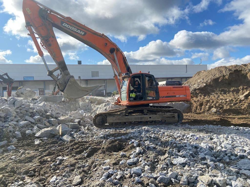 Doosan DX420LC Excavatoare pe șenile
