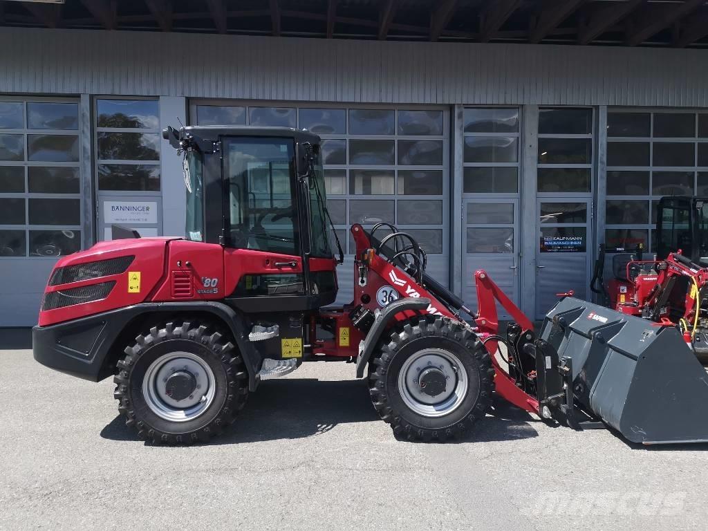 Yanmar V80 Incarcator pe pneuri