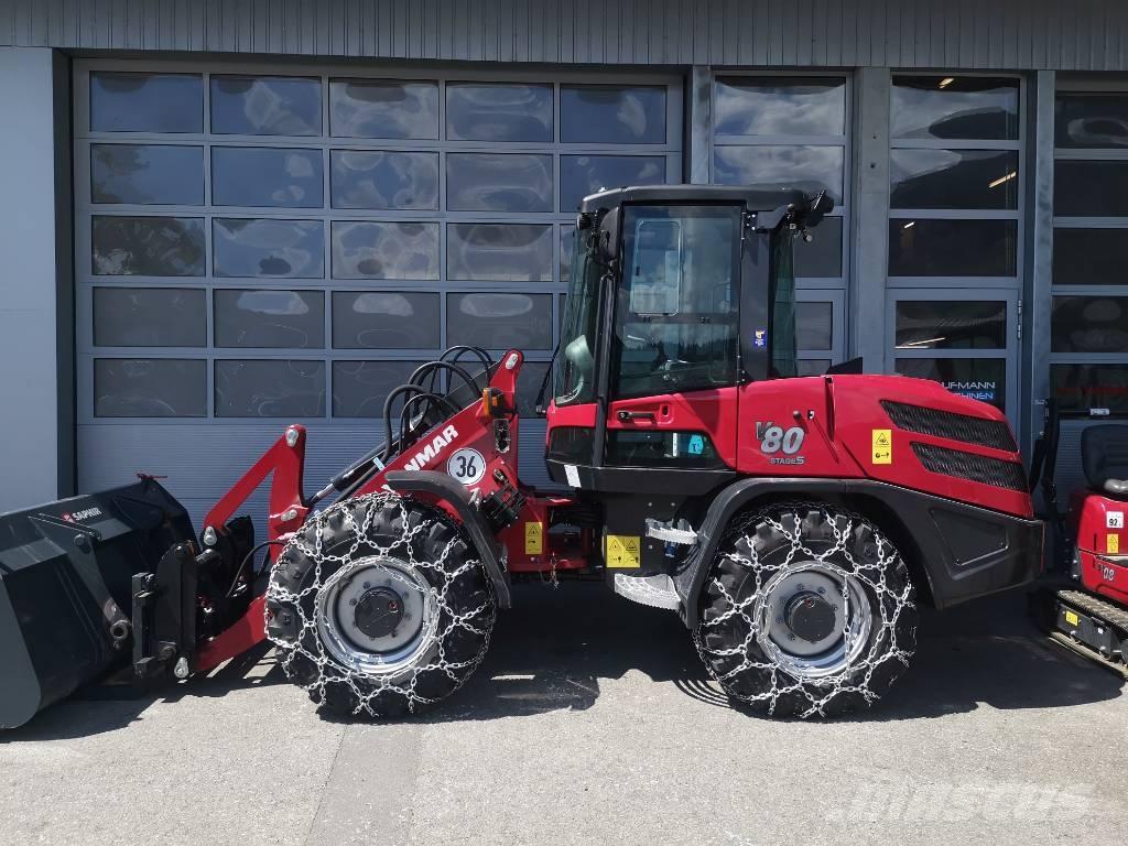 Yanmar V80 Incarcator pe pneuri