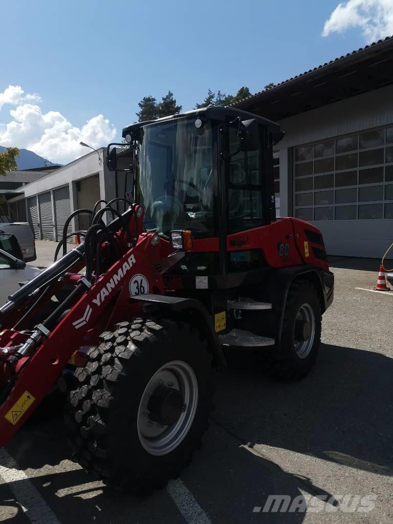 Yanmar V80 Incarcator pe pneuri