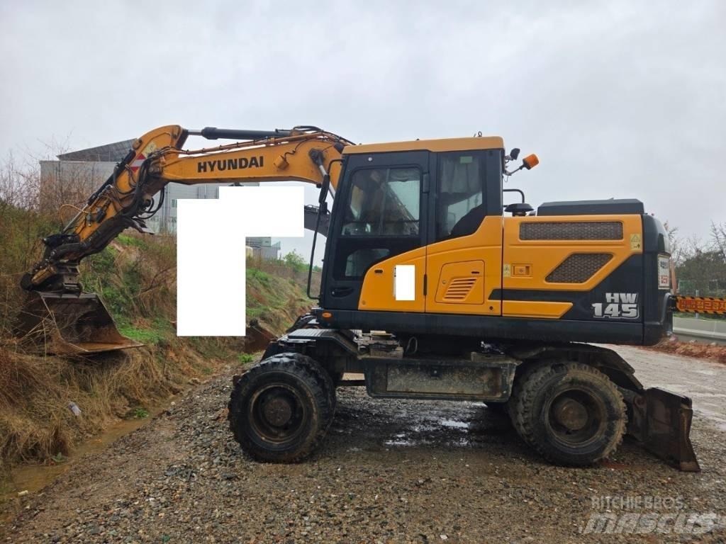 Hyundai HW 145 Excavatoare cu roti