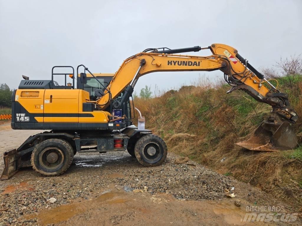 Hyundai HW 145 Excavatoare cu roti