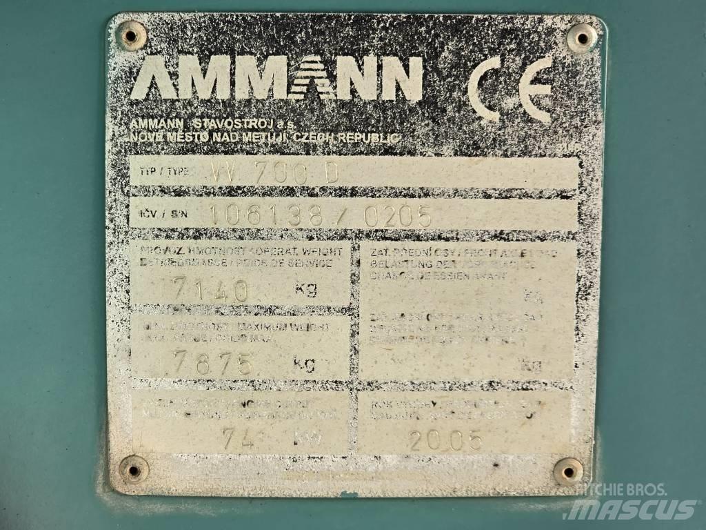 Ammann VV 700 D Cilindri compactori micsti