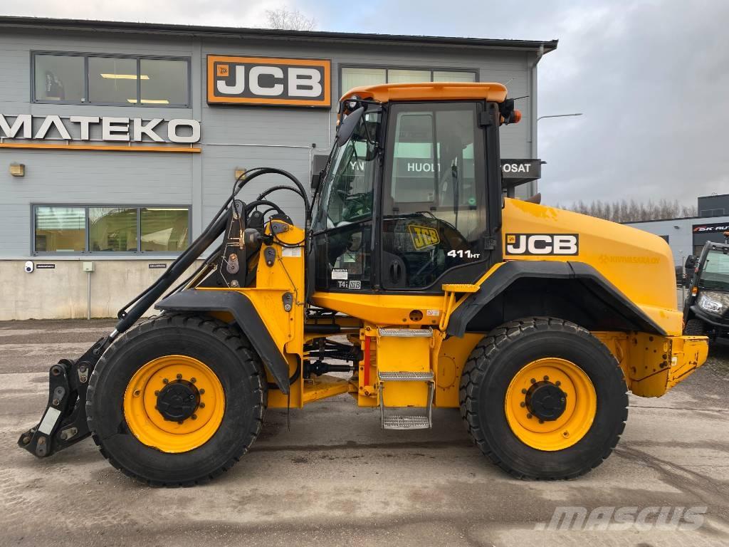 JCB 411 HT T4i Incarcator pe pneuri