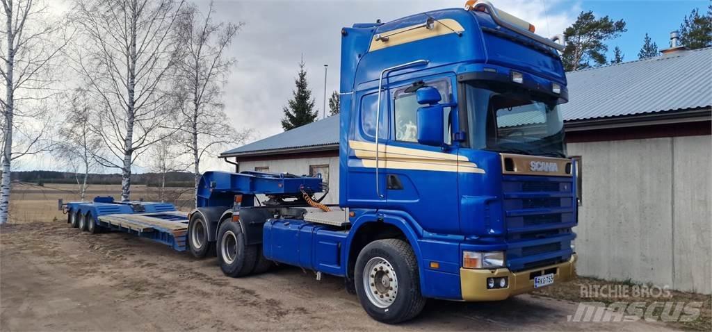 Scania R144 Transportatoare vehicule