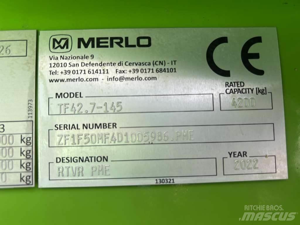 Merlo TF42.7-145 Stivuitoare telescopice