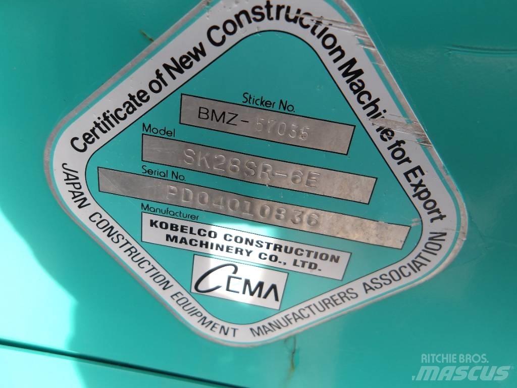 Kobelco SK 28 SR Mini excavatoare < 7t