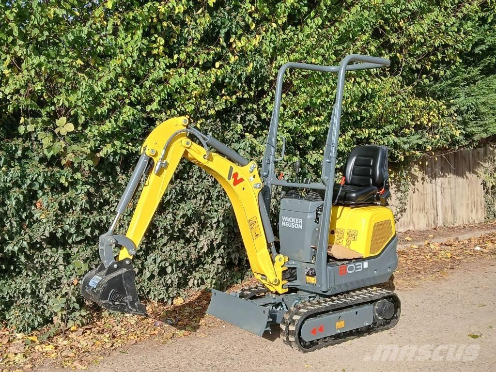 Wacker Neuson 803 Mini excavatoare < 7t