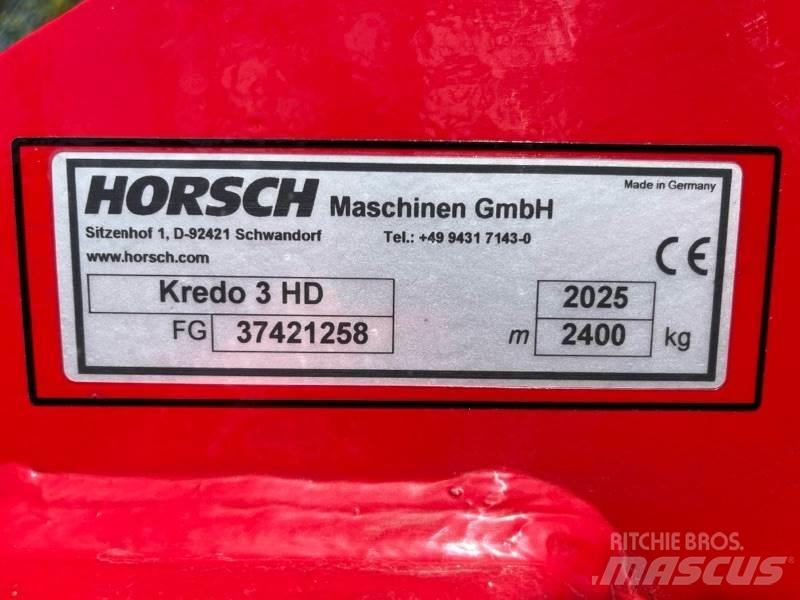 Horsch Kredo 3 HD Grapa si pluguri rotative