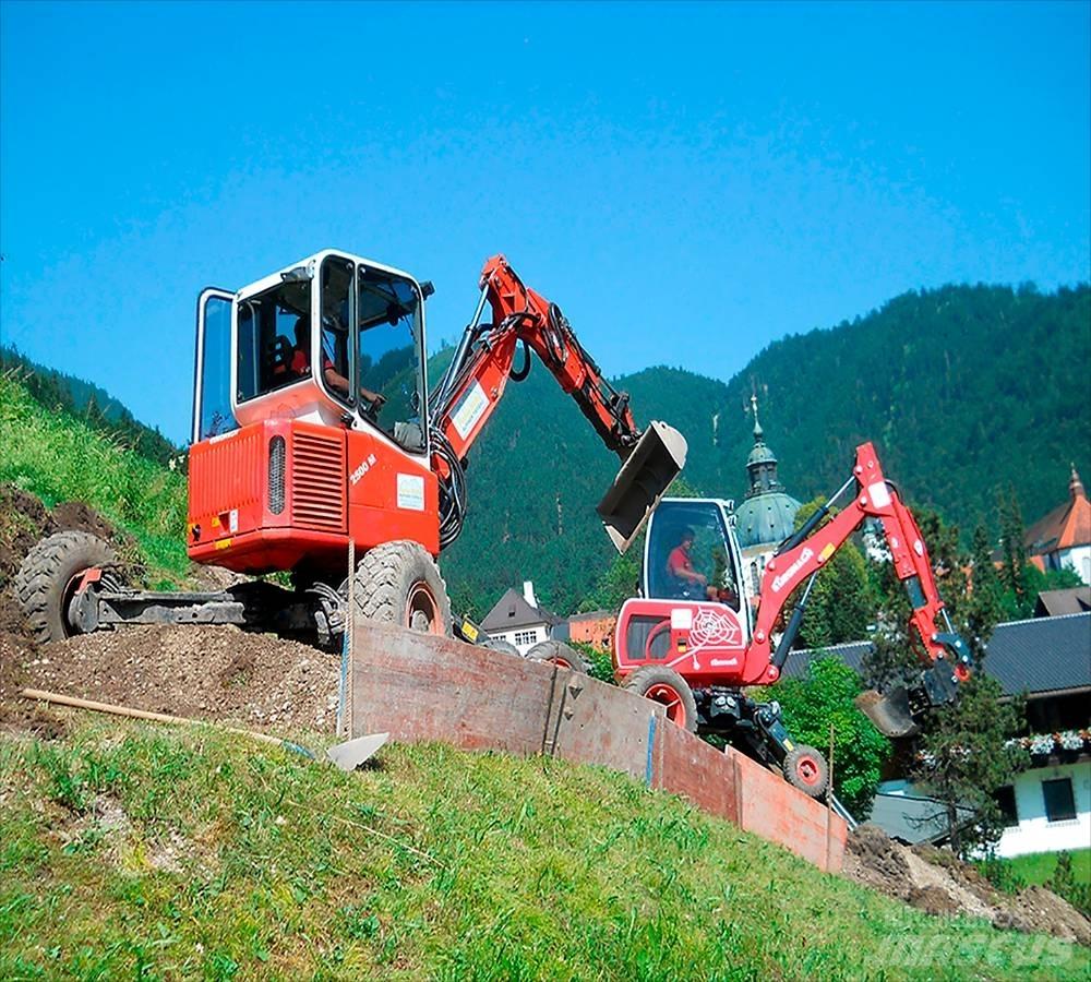 Euromach 2500 Mobile Excavator amfibiu