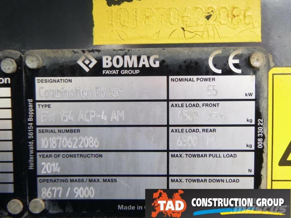 Bomag BW 154 AC Cilindri compactori dubli